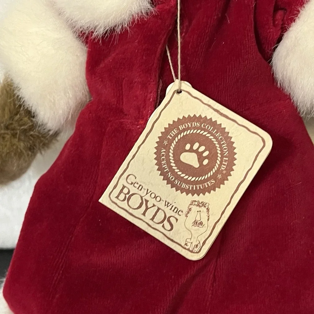 Anastasia Bearskoff Christmas Winter Bear Boyd's Bears 2001 Best Dressed w/ Tags